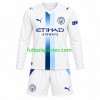 Camiseta Manchester City Niño Tercera Equipación 2026/2027 Manga Larga Camiseta Manchester City Niño Tercera Equipación 2026/2027 Manga Larga